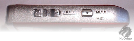 hold and mode buttons